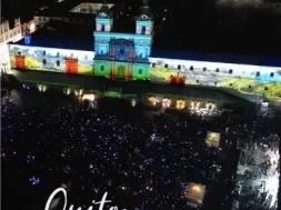 Quito Luz de America Mapping festival